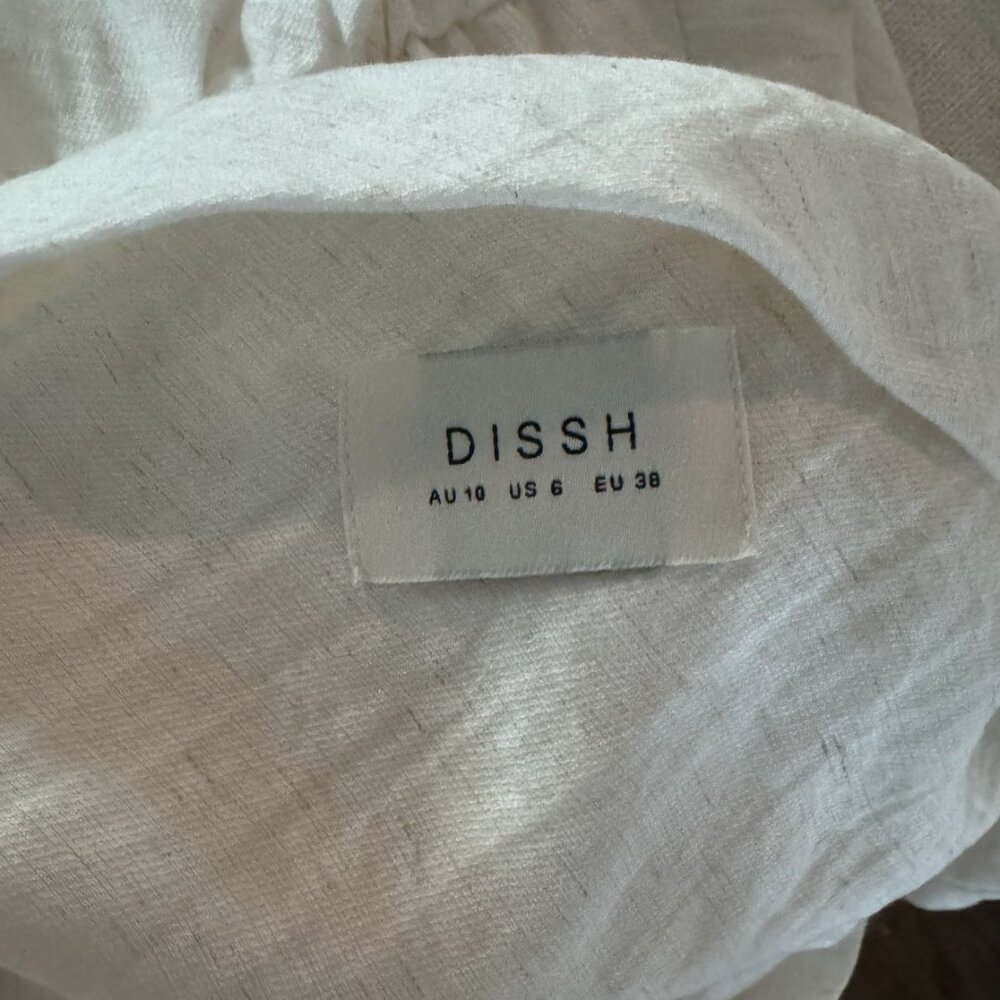 DISSH Cream Textured Slip Maxi Dress - Picture 2 of 8